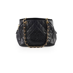 Chanel Petite Timeless Tote PTT Black Caviar GHW