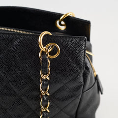 Chanel Petite Timeless Tote PTT Black Caviar GHW