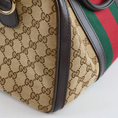 Gucci Vintage GG supreme Boston bag