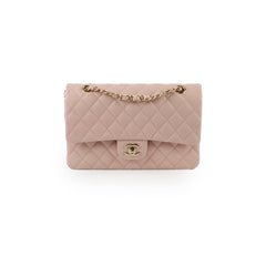 Chanel Medium/Large Caviar Double Classic Flap Pink