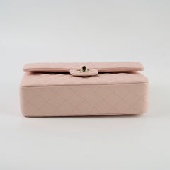 Chanel Medium/Large Caviar Double Classic Flap Pink