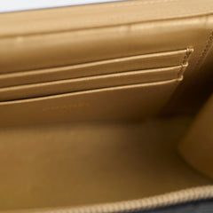 Chanel Pearl Crush Gold Ball Vanity Black Lambskin