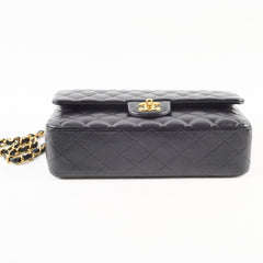 Chanel Lambskin Medium Classic Flap Black