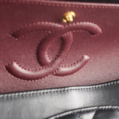 Chanel Lambskin Medium Classic Flap Black