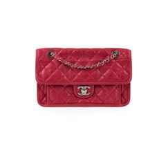 Chanel Caviar French Riviera Seasonal Flap Red