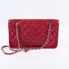 Chanel Caviar French Riviera Seasonal Flap Red