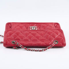 Chanel Caviar French Riviera Seasonal Flap Red