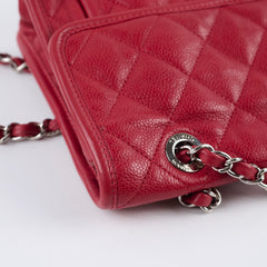 Chanel Caviar French Riviera Seasonal Flap Red