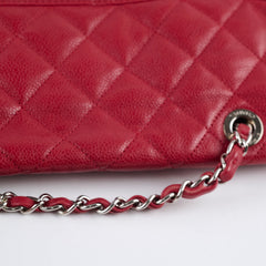Chanel Caviar French Riviera Seasonal Flap Red