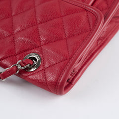 Chanel Caviar French Riviera Seasonal Flap Red