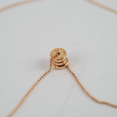 Bulgari Bvlgari B.Zero 1 Mini Necklace 2025 Pink Gold