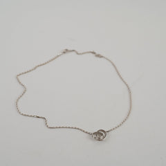Cartier Baby Love Diamond White Gold Necklace
