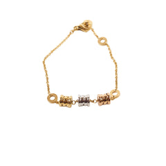 Bulgari Bvlgari B.zero 1 Three- Element Tricolour Gold Bracelet