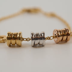 Bulgari Bvlgari B.zero 1 Three- Element Tricolour Gold Bracelet