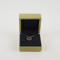 Van Cleef & Arpels Van Cleef and Arpels Vintage Alhambra Holiday Grey Mother Of Pearl Diamond Necklace