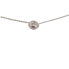 Cartier D'amour Pave Diamond White Gold Necklace