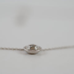 Cartier D'amour Pave Diamond White Gold Necklace
