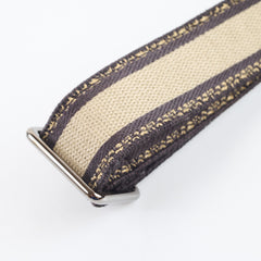 Christian Dior Canvas Strap Brown