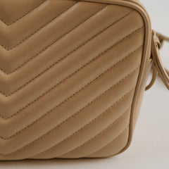 Saint Laurent Camera Lou Beige Crossbody