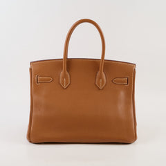 Hermès Birkin 30 Gold PHW - H Square