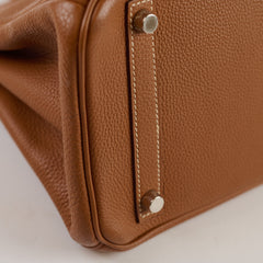 Hermès Birkin 30 Gold PHW - H Square