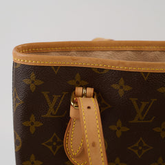 Louis Vuitton Petit Bucket Tote Monogram with Pouch