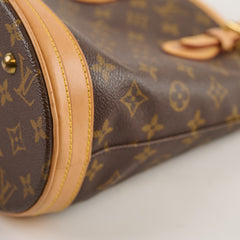 Louis Vuitton Petit Bucket Tote Monogram with Pouch