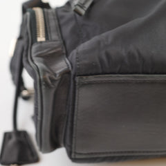 Prada Easy Tessuto Black Shoulder Bag