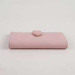 Prada Saffaino Long Wallet Light Pink