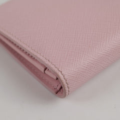 Prada Saffaino Long Wallet Light Pink