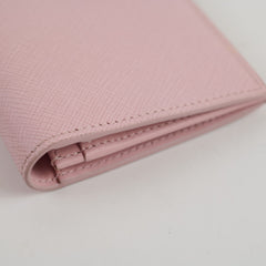 Prada Saffaino Long Wallet Light Pink