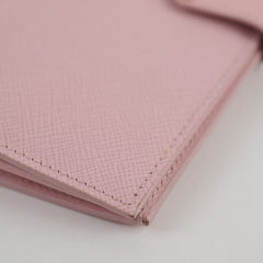 Prada Saffaino Long Wallet Light Pink