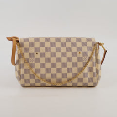 Louis Vuitton PM Favourite Damier Azure flap