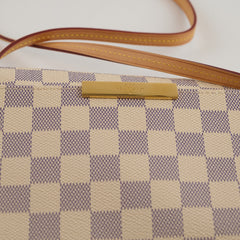 Louis Vuitton PM Favourite Damier Azure flap