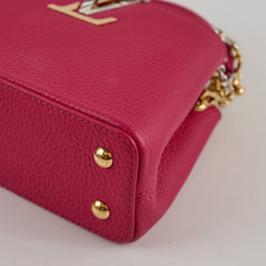 Louis Vuitton Capucines Mini Rasberry