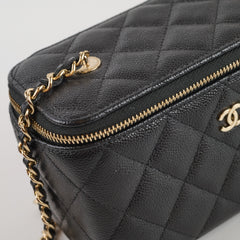 Chanel Small Chanel Vanity Caviar Black 2025
