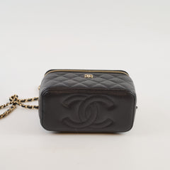 Chanel Small Chanel Vanity Caviar Black 2025
