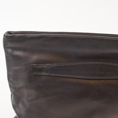Prada Zip Clutch Nappa Leather Black
