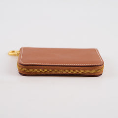 Hermès Zipengo Chaine d'Ancre Compact Card Holder Gold