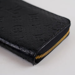 Louis Vuitton Exotic Python Black Zippy Wallet
