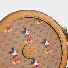 Gucci Mickey Mouse Round Crossbody Bag