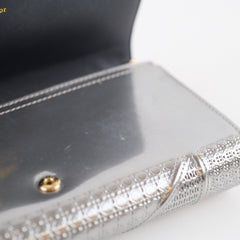 Christian Dior ama Wallet On Chain WOC Silver