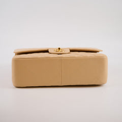 Chanel Double Flap Jumbo Beige Caviar GHW (2012)