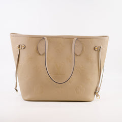 Louis Vuitton Neverfull MM Empriente Tourterelle