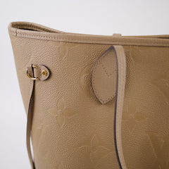 Louis Vuitton Neverfull MM Empriente Tourterelle