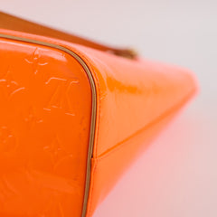 Louis Vuitton Robert Wilson Monogram Vernis Fluo Houston Tote in Fluorescent Orange