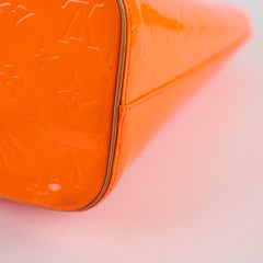 Louis Vuitton Robert Wilson Monogram Vernis Fluo Houston Tote in Fluorescent Orange
