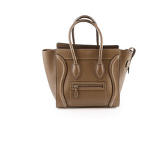 Celine Micro Luggage Taupe