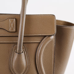 Celine Micro Luggage Taupe