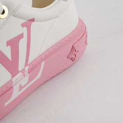 Louis Vuitton Pink Monogram Sneakers Size 36.5